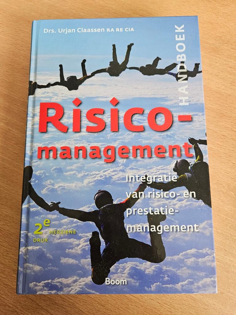 Handboek Risicomanagement, Boeken, Ophalen of Verzenden, Zo goed als nieuw, Management, Drs. Urjan Claassen