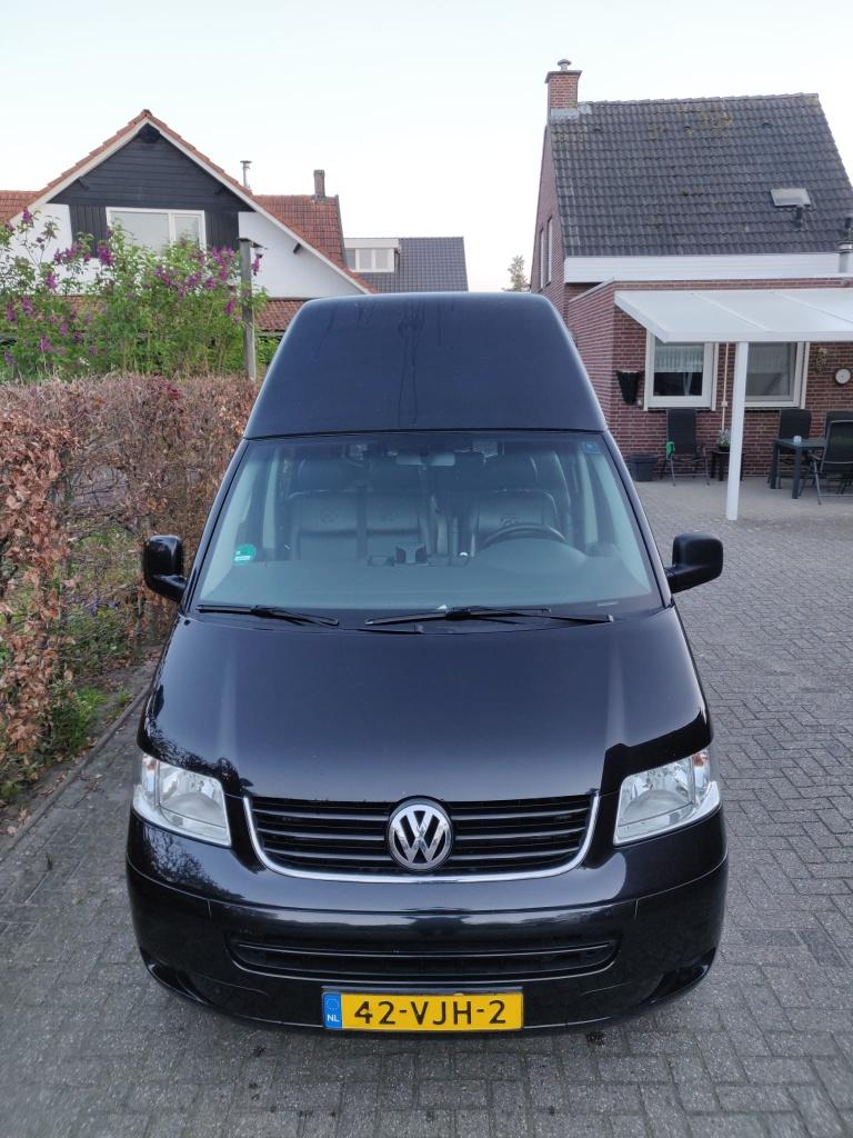 Volkswagen Transporter Bestel 2.5 TDI 96KW HD 2007, Auto's, Bestelauto's, Voorwielaandrijving, Zwart, Volkswagen, Zwart