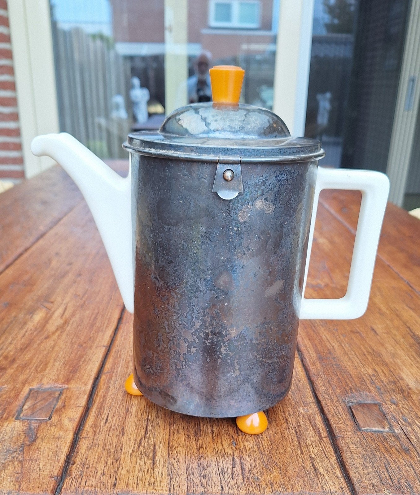 Antieke Art Deco thermoskoffiepot van WMF, Ophalen of Verzenden