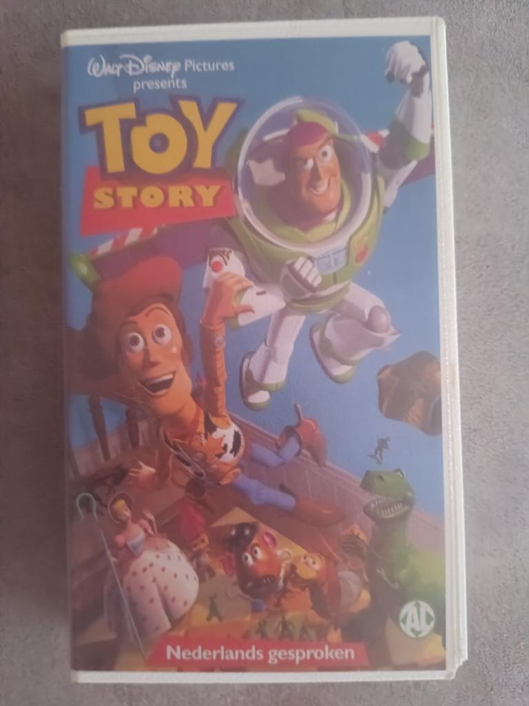 Toy Story VHS - Nederlands gesproken Pixar nostalgie PAL, Alle leeftijden, Ophalen of Verzenden, Gebruikt, Actie en Avontuur