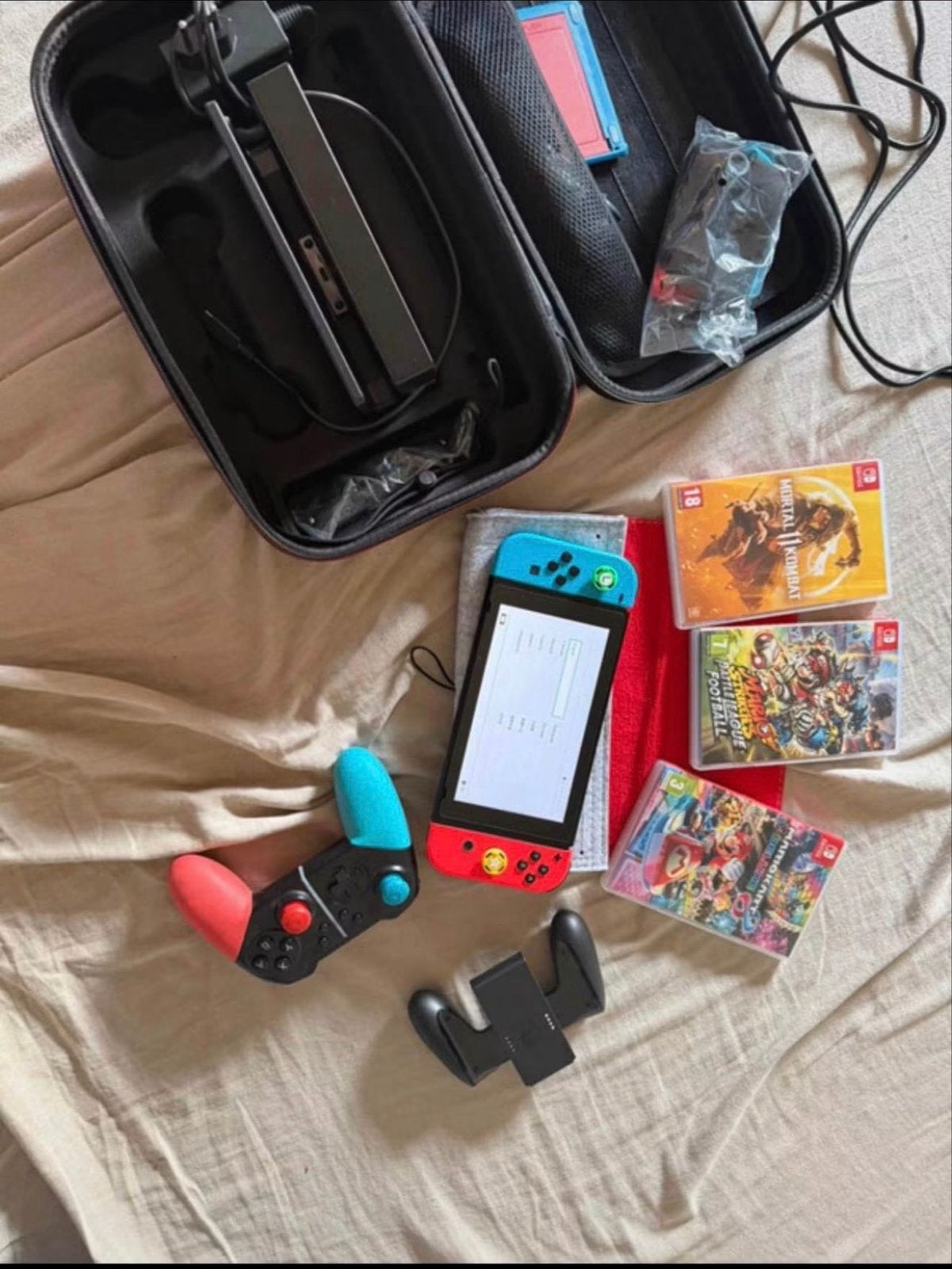 Nintendo Switch v2, Spelcomputers en Games, Met games, Met 2 controllers, Ophalen of Verzenden, Zo goed als nieuw