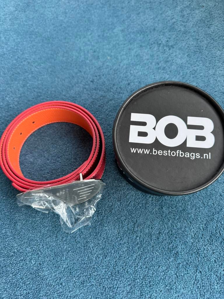 * NIEUW Best of Bags Riem 130 cm (106-116 cm) Rood of Oranje, Kleding | Heren, Riemen en Ceinturen, Overige kleuren, Verzenden