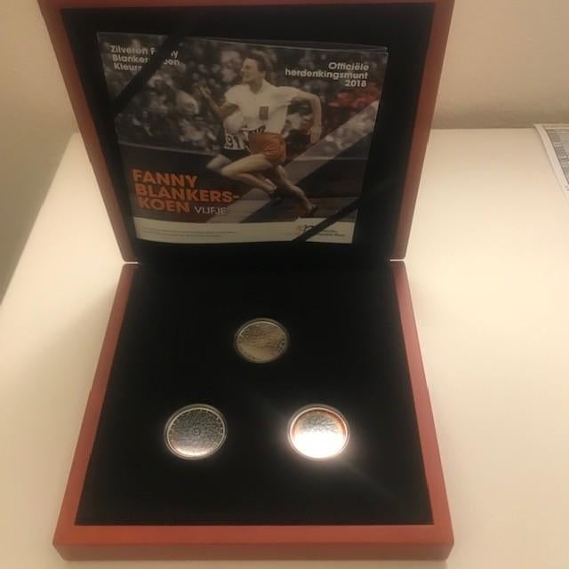 Fanny Blankers-Koen vijfje, Setje, Koningin Beatrix, Zilver, Euro's