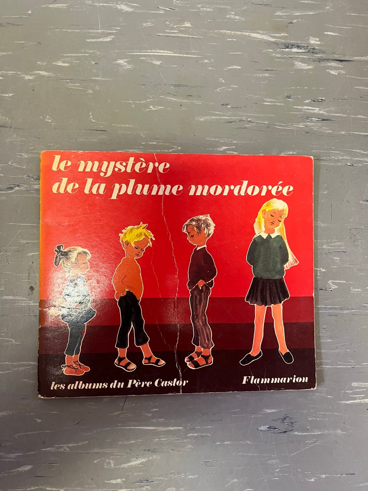 Le mystère de la plume mordorée - Les albums du Père Castor, Ophalen of Verzenden, Gelezen, Fictie algemeen