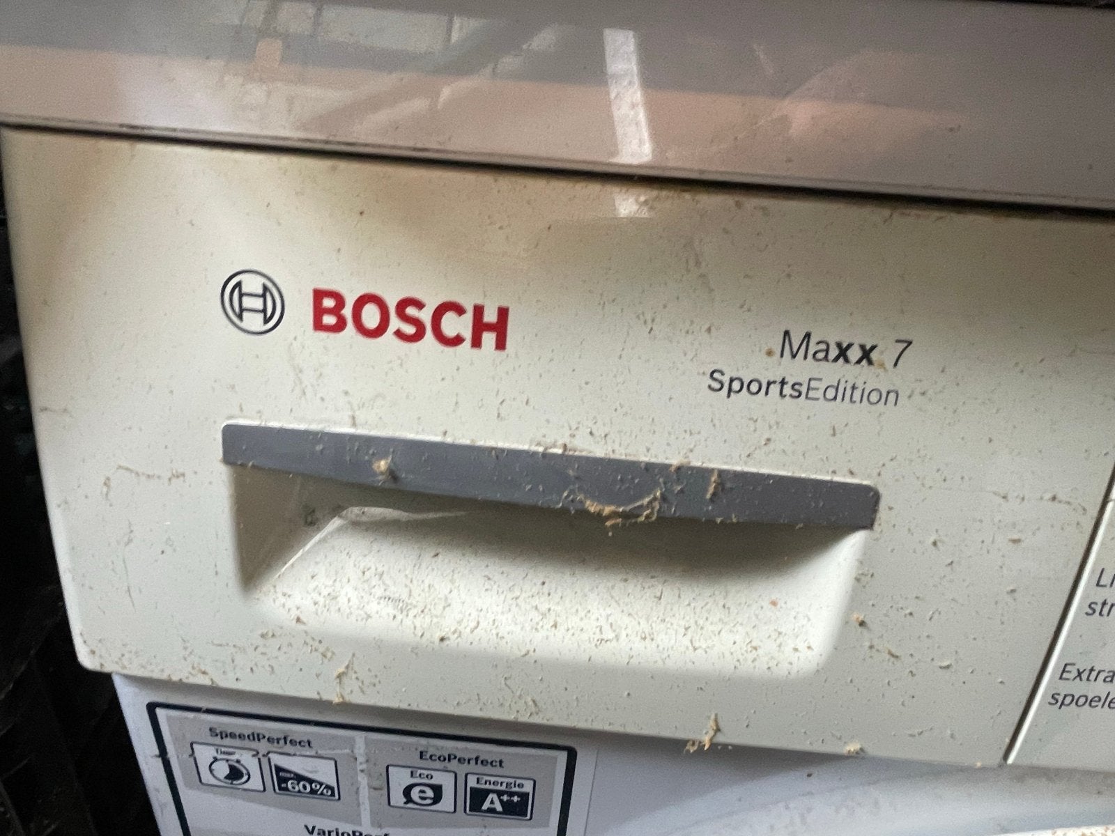 Bosch Maxx 7 Wasmachine - 1-7 kg, 1400 toeren, Witgoed en Apparatuur, Wasmachines, Ophalen, Gebruikt, Voorlader, Kort programma