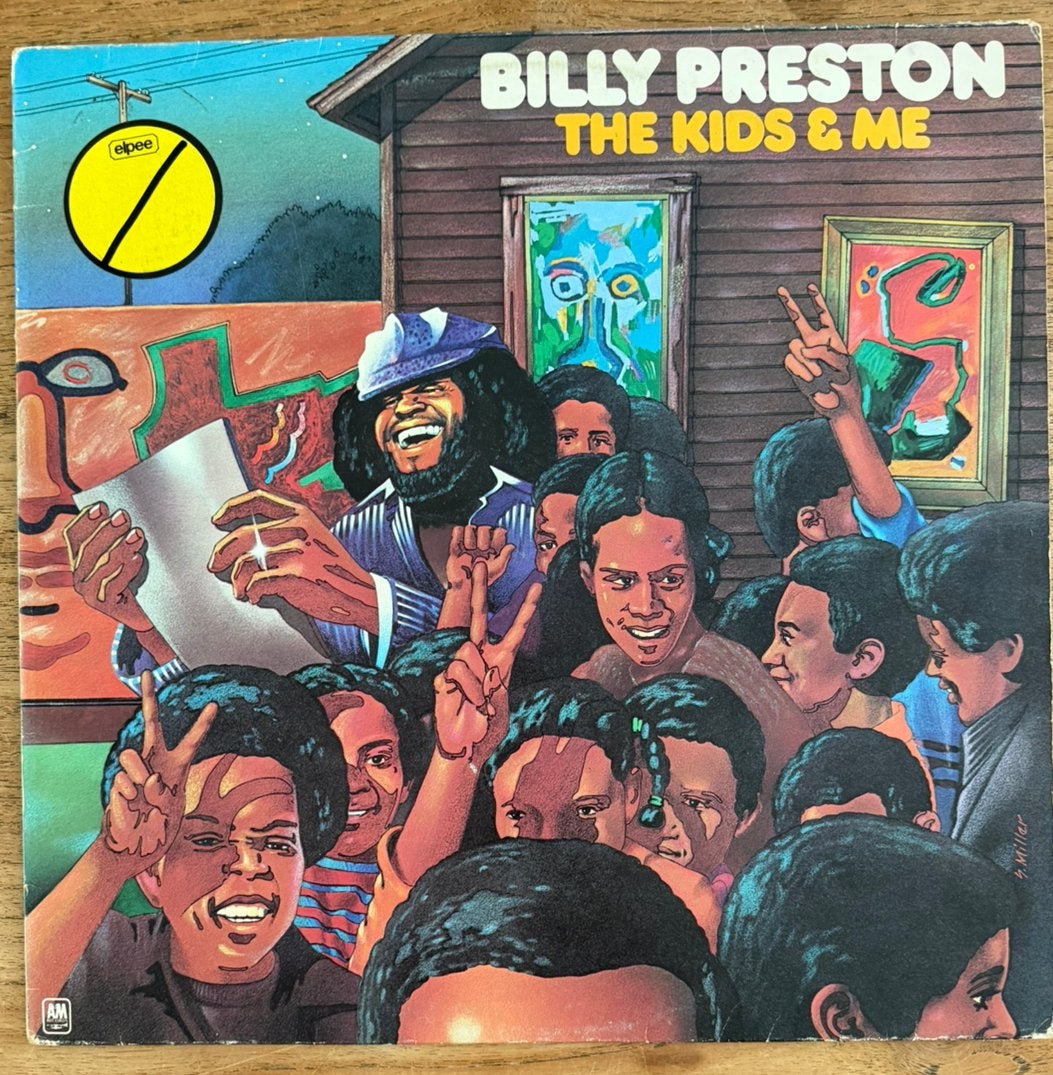 Lp billy preston - the kids & me, Cd's en Dvd's, Ophalen of Verzenden, Gebruikt, 12 inch, LP