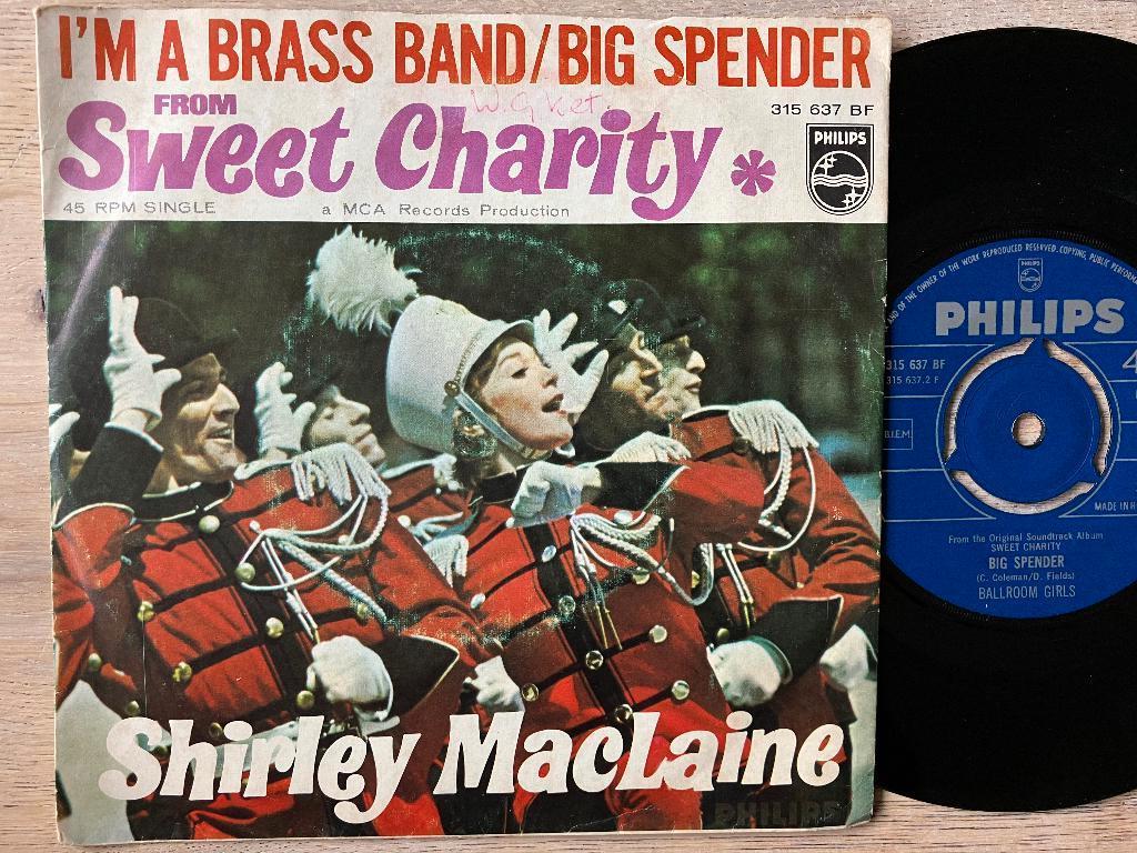 Shirley MacLaine, Gebruikt, Filmmuziek en Soundtracks, 7 inch, Single