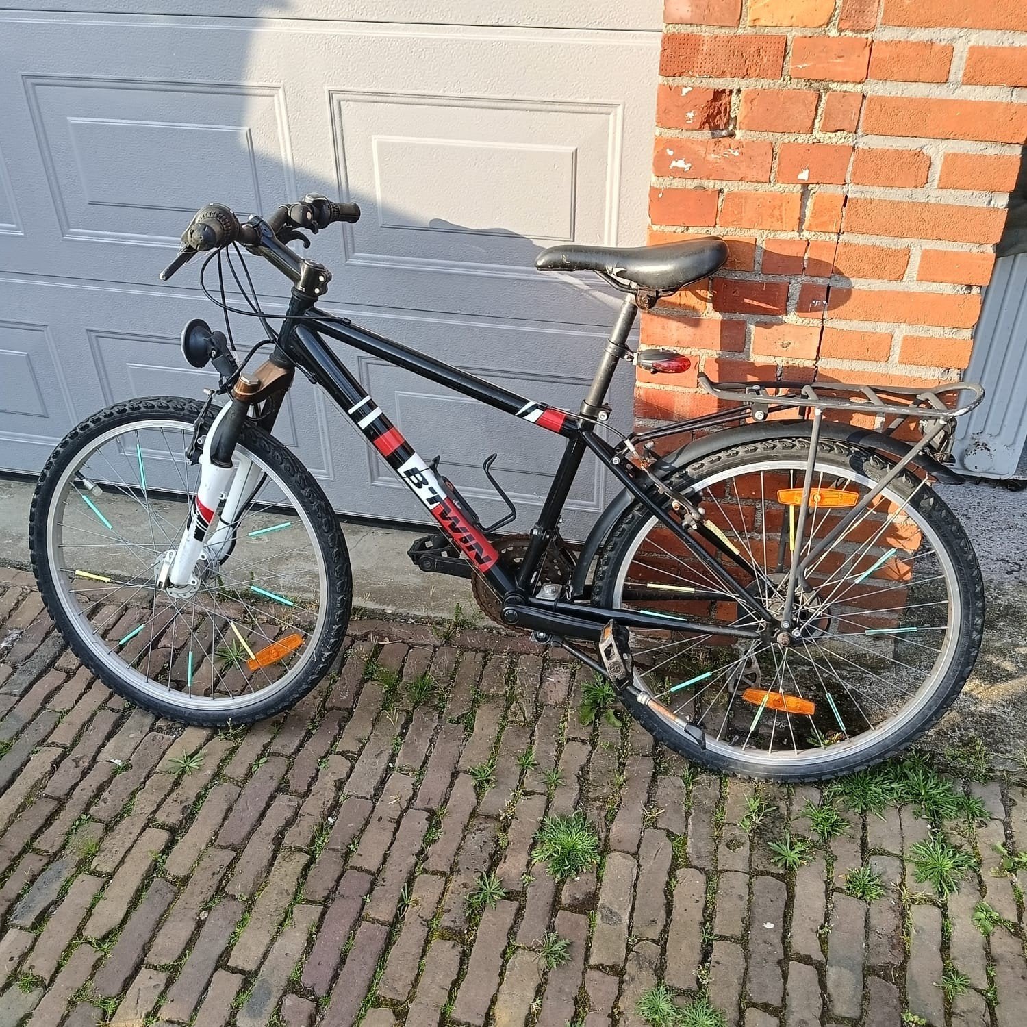 Btwin jongens mountainbike 18 versnellingen 24" wielen, Minder dan 45 cm, Ophalen, Gebruikt, Overige merken