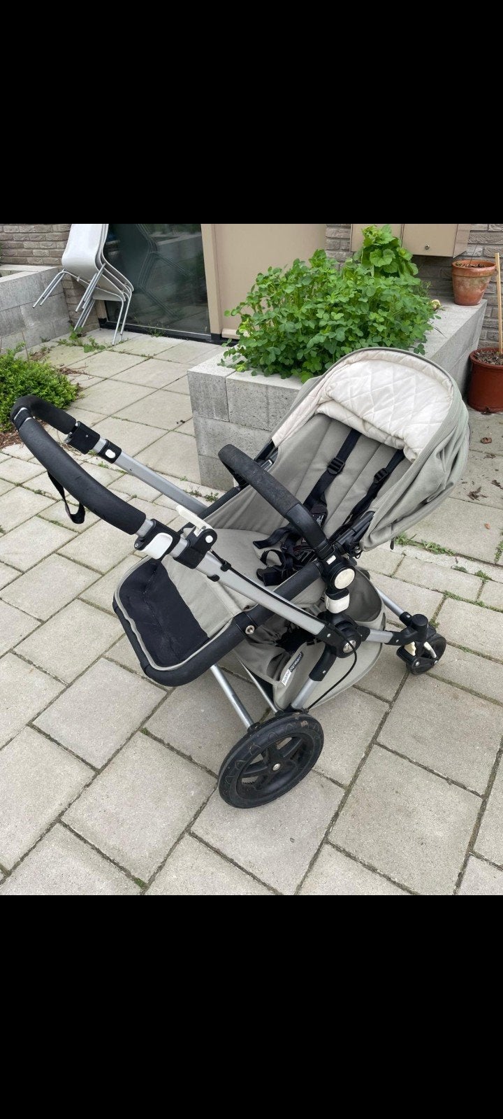 Gratis Bugaboo Cameleon kinderwagen (lees beschrijving!), Gebruikt, Verstelbare duwstang, Ophalen, Kinderwagen