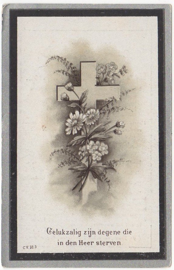 zr. Maria Reginaldina Thijssen 1868 - 1894 Breda, 26 jaar, Verzamelen, Bidprentjes en Rouwkaarten, Verzenden