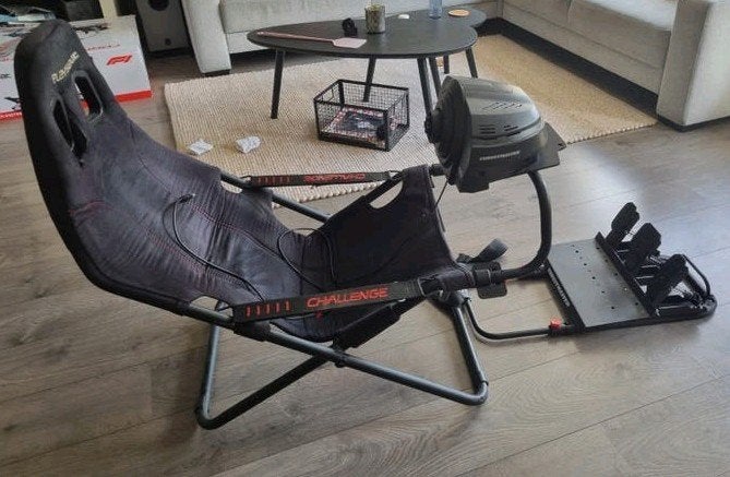 Playseat Challange + Thrustmaster, Spelcomputers en Games, Ophalen, Gebruikt, Playseat of Racestoel, PlayStation 3