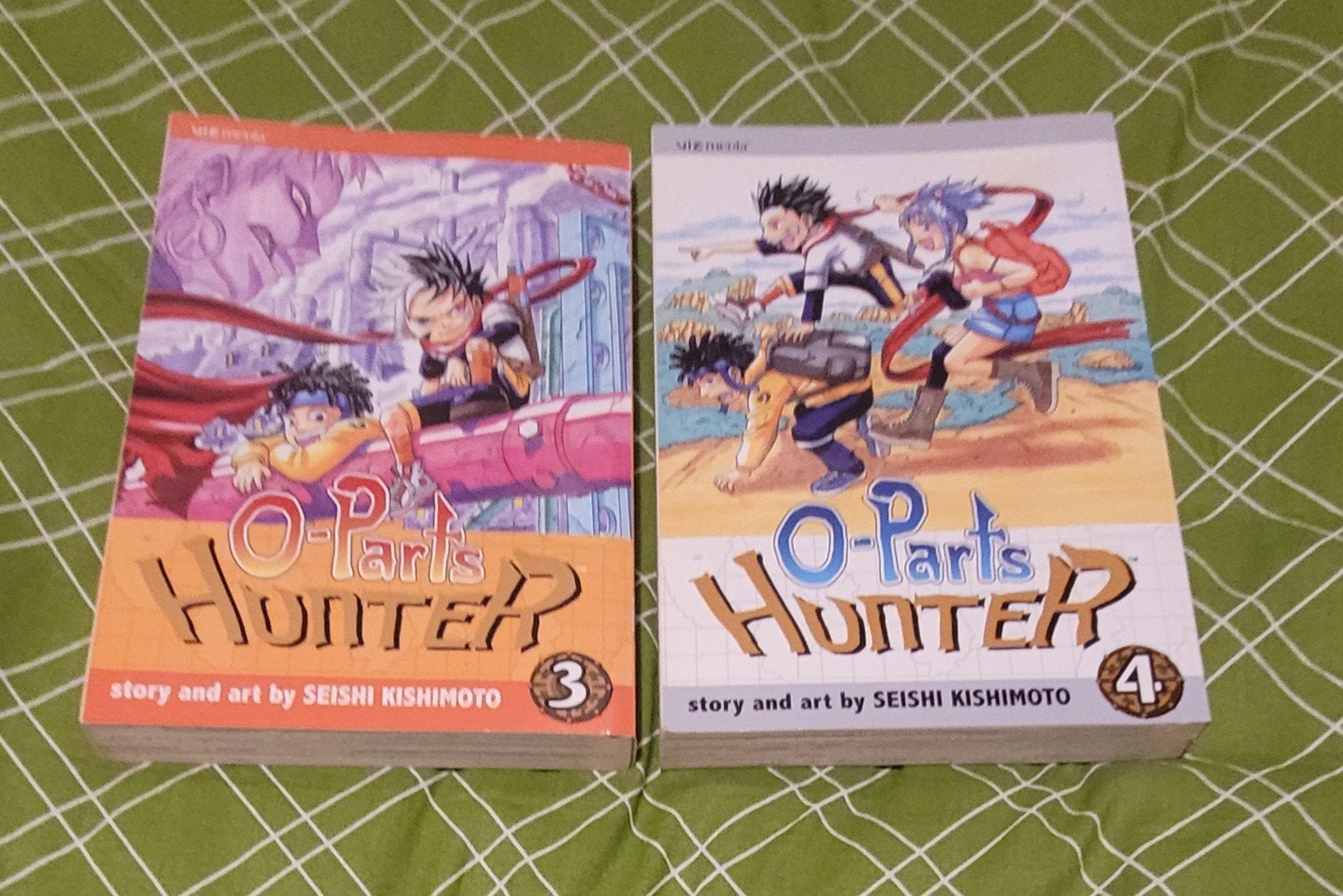Manga's  O-Parts Hunter vol. 3 en 4, Boeken, Eén comic, Seishi Kishimoto, Ophalen of Verzenden, Zo goed als nieuw