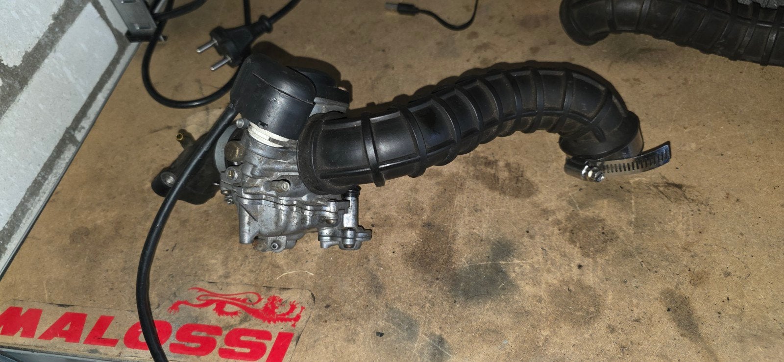 Carb met luchtfilter zip 4t, Fietsen en Brommers, Ophalen, Gebruikt, Piaggio