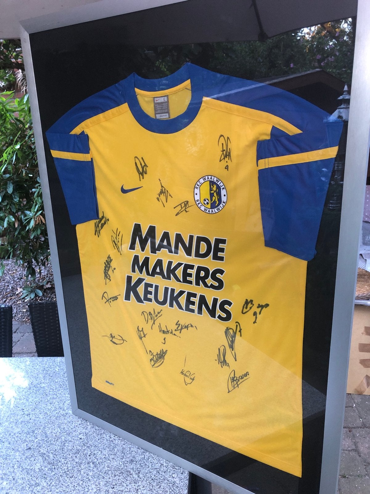 Gesigneerd RKC Waalwijk shirt - Mande Makers Keukens, Ophalen of Verzenden, Nieuw, Overige binnenlandse clubs, Shirt