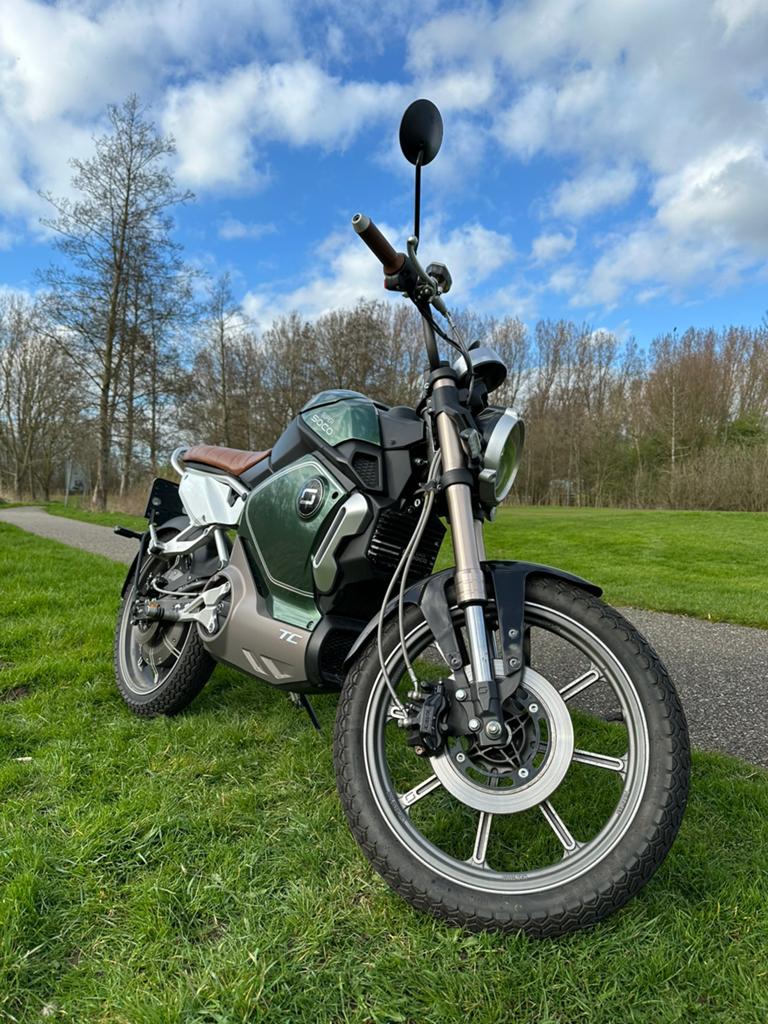 Super Soco TC - 2021- 4036km, Fietsen en Brommers, Ophalen, Gebruikt, Maximaal 45 km/u