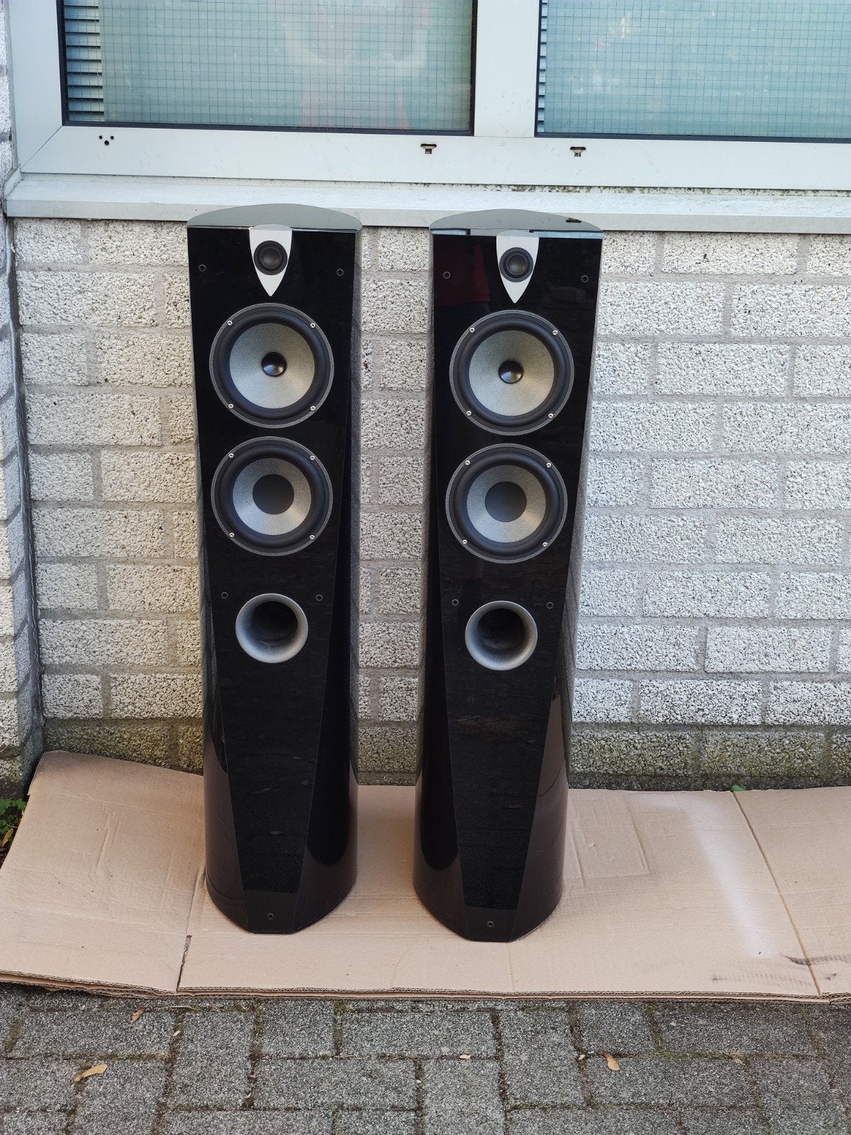 Focal Profile 918 Special Edition Diamond black, Vloerstaande luidspreker, Zo goed als nieuw, Ophalen, 150 watt of meer