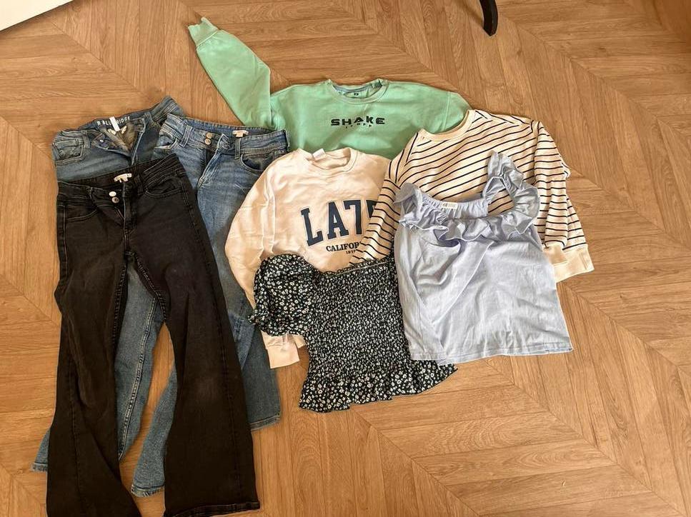 Kledingpakket meisje maat 152-158 Zara, H&M, Gina Tricot, WE, Ophalen of Verzenden, Zo goed als nieuw, Meisje, Setje