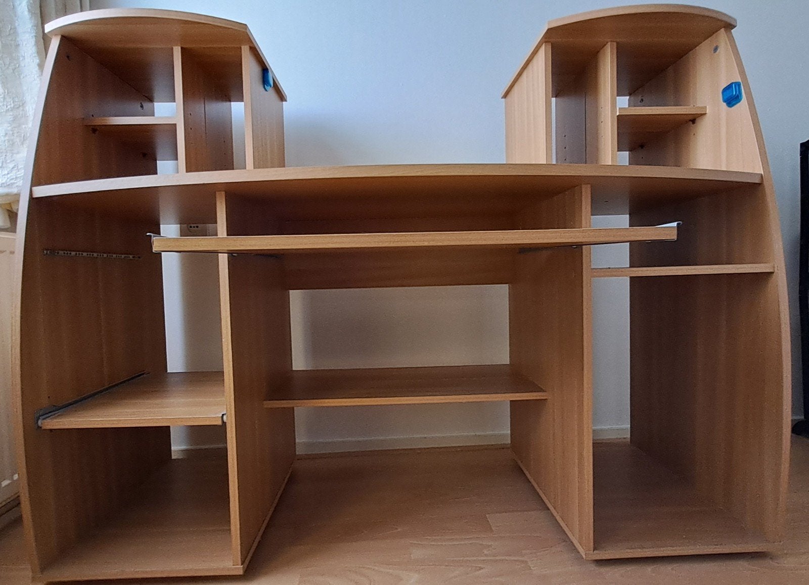 Bureau, Huis en Inrichting, Bureaus, Gebruikt, Demontabel, Spaanplaat of MDF, Schoolbureau