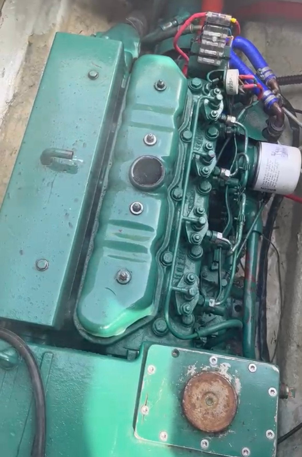 Volvo Penta MD21a diesel, zuigerveer vast? Met keerkoppeling, Ophalen, Gebruikt, Binnenboordmotor, Diesel