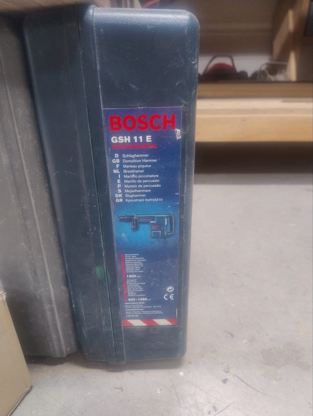 Bosch GSH 11 E Professional Breekhamer - Gebruikt, Ophalen, Gebruikt, 600 watt of meer, Boor- en/of Breekhamer