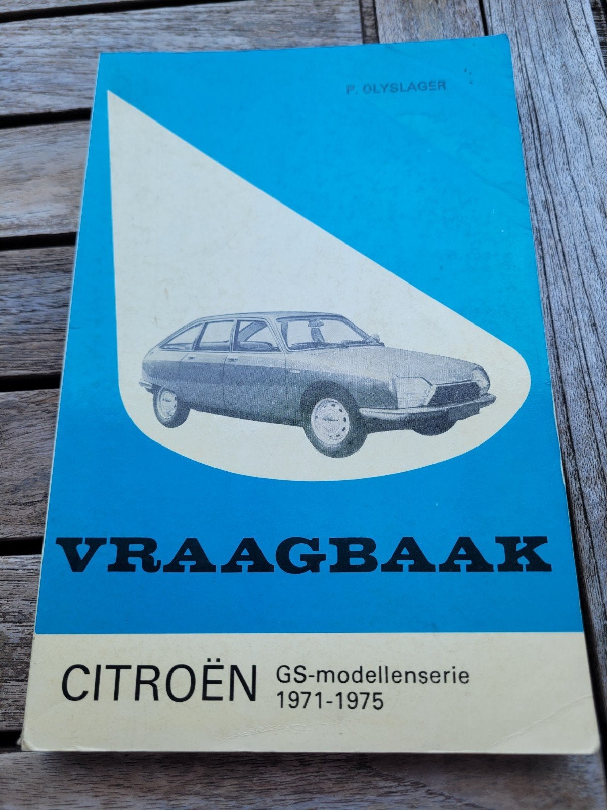 Vraagbaak Citroën GS 1971-1975, Ophalen of Verzenden