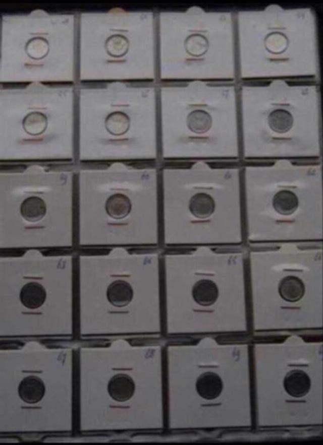 Dubbeltje 1971 1972 1973 1974 1975 1976 1977 1978 1979 1980, Ophalen of Verzenden, Koningin Juliana, 10 cent, Losse munt