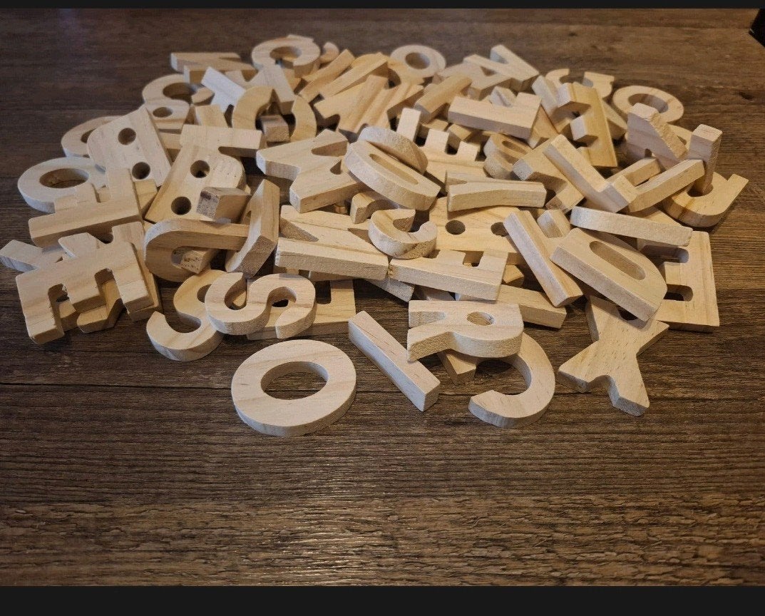houten letters, Ophalen, Nieuw