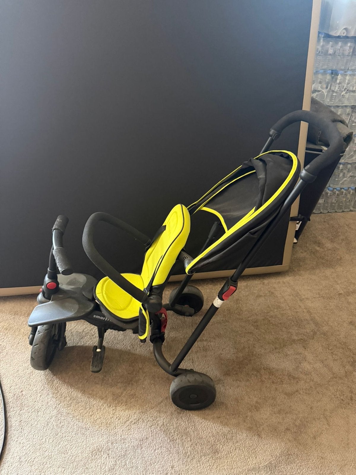 Smart Trike Kinderwagen/Loopfiets - Geel/Zwart, Ophalen, Gebruikt, Kinderwagen, Overige merken
