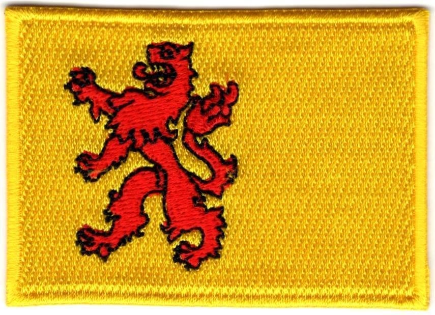 Zuid Holland vlag patch embleem #1, Verzenden, Nieuw, Shirt
