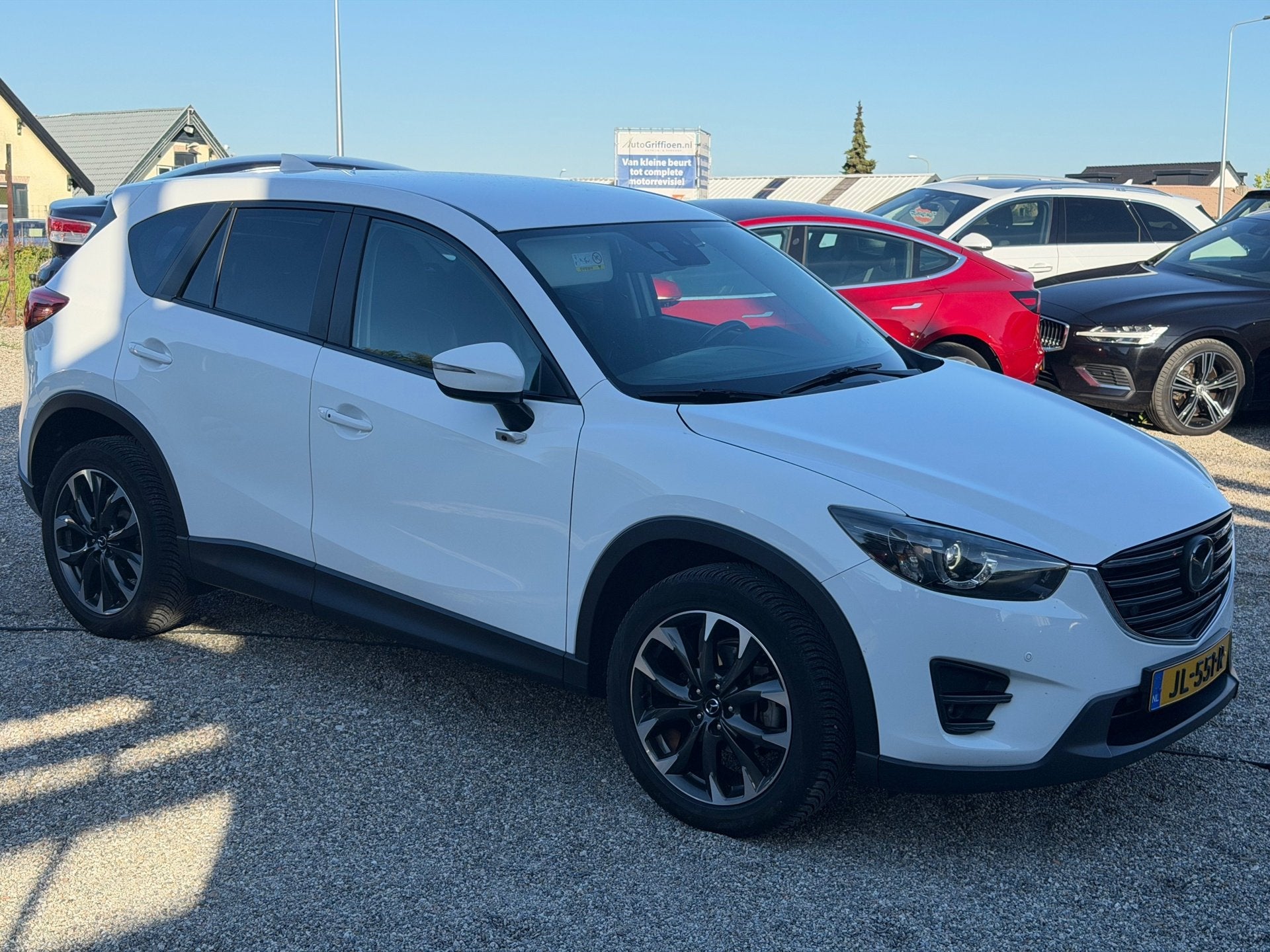 Mazda CX-5 2.0 SkyActiv-G 165 Skylease GT 2WD Carplay 360 Ca, Auto's, 1998 cc, 700 kg, Wit, Bedrijf