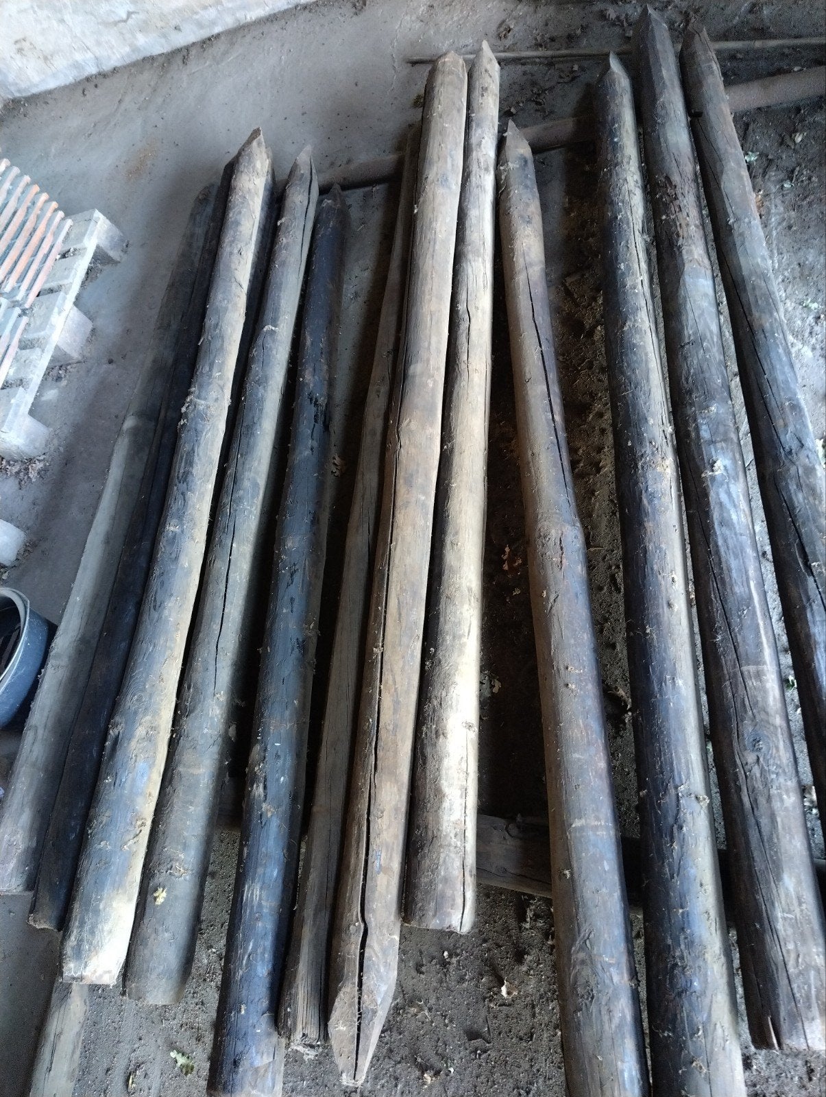 Weidepalen gecarboleemd