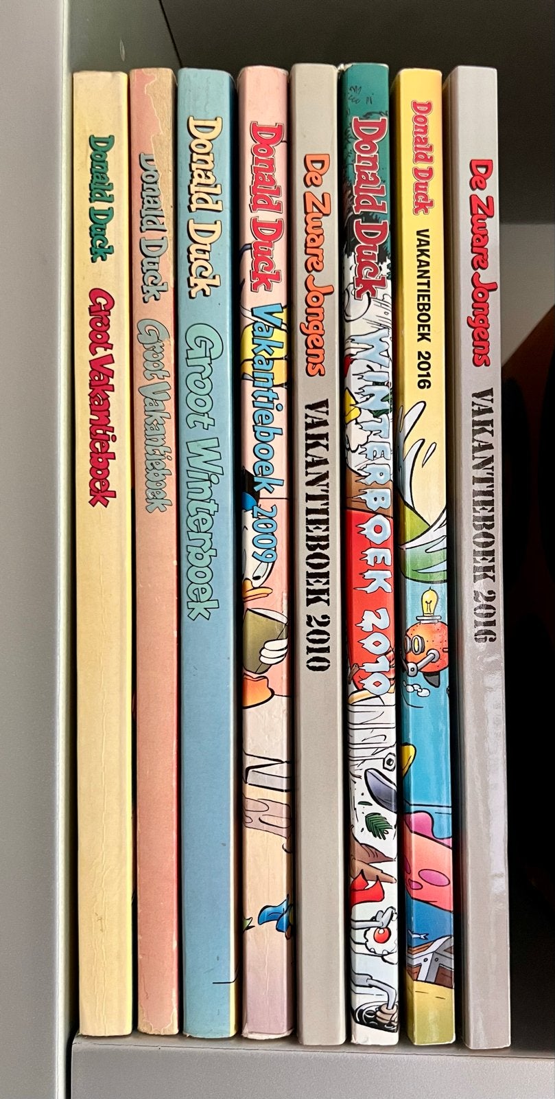Donald Duck & De Zware Jongens Vakantie- en Winterboeken, Boeken, Meerdere stripboeken, Ophalen, Gelezen