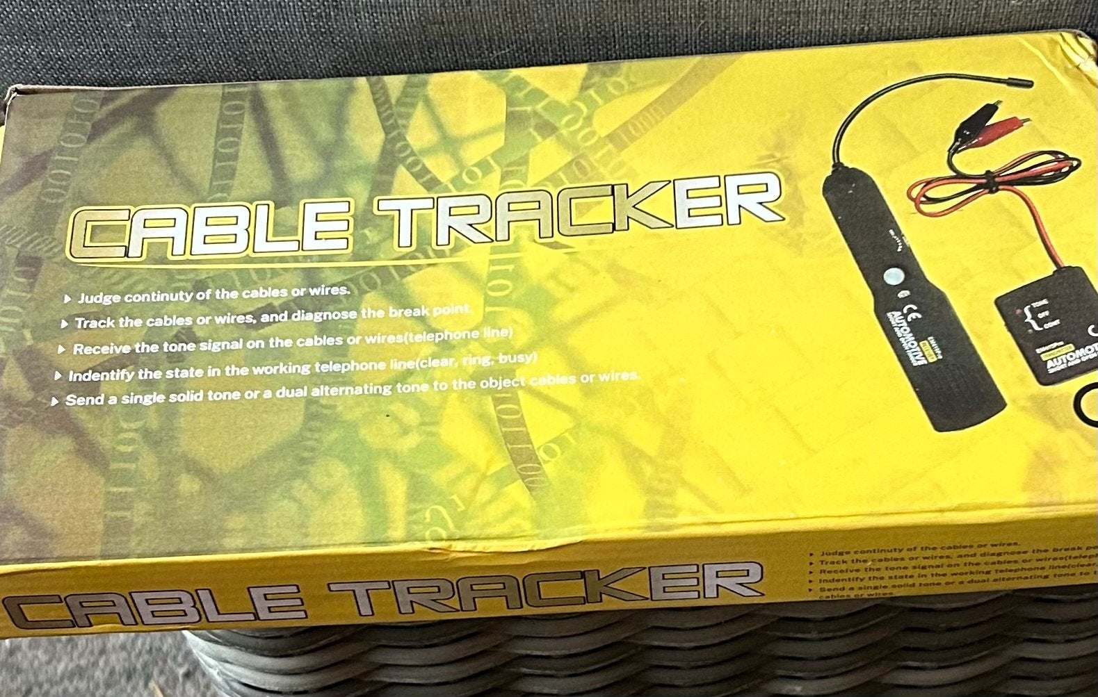 Kabelzoeker / Cable Tracker - Nieuw in doos, Doe-het-zelf en Verbouw, Ophalen of Verzenden, Nieuw, Elektriciteit