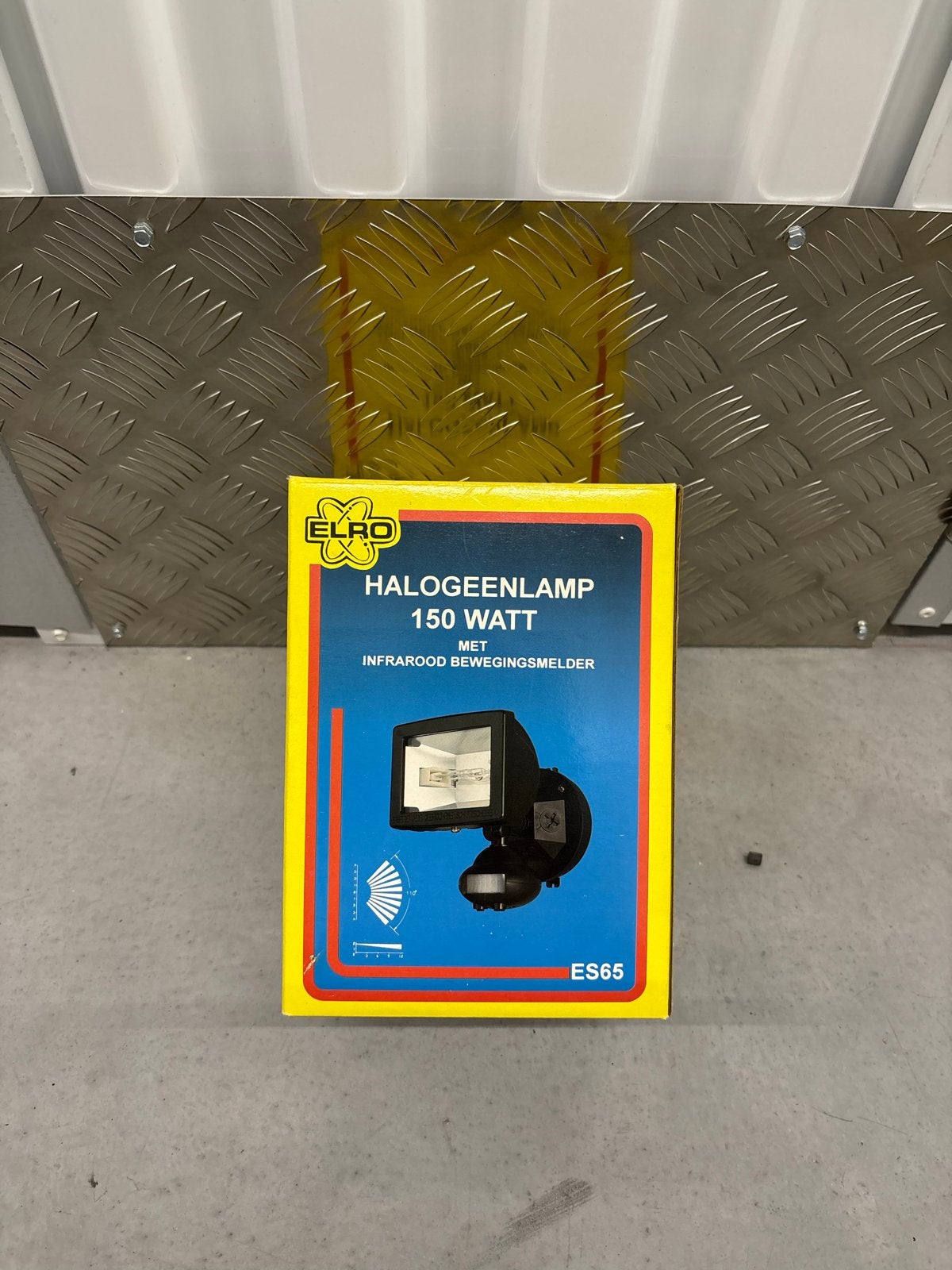 Elro Halogeenlamp 150W met Infrarood Bewegingsmelder, Ophalen, Nieuw, Overige merken, Overige typen
