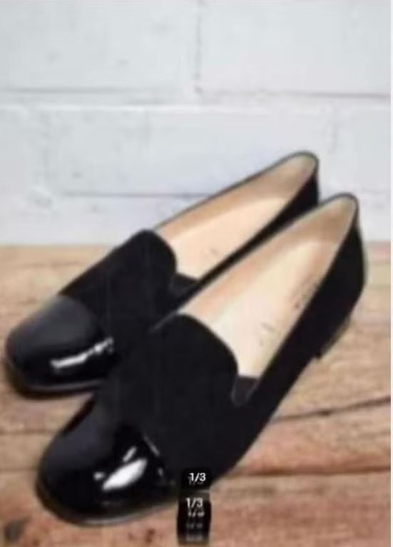Hassia - Prachtige suedeleren loafers maat 35 - Nieuw €150, Hassia, Nieuw, X, Ballerina's