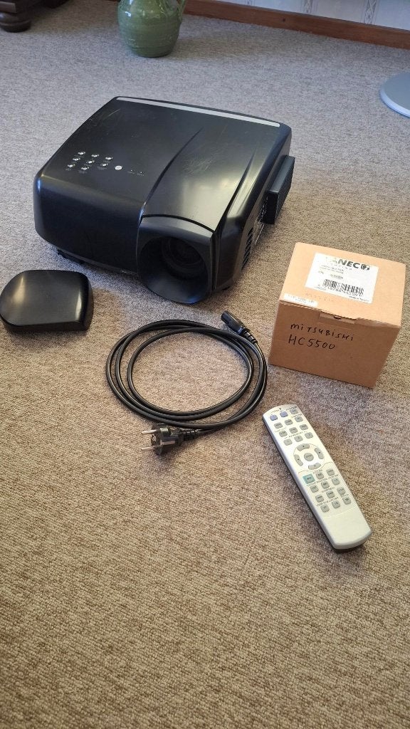 Mitsubishi HC5500 Beamer 1080p Full HD, Audio, Tv en Foto, Beamers, Ophalen, Gebruikt, LCD, Mitsubishi