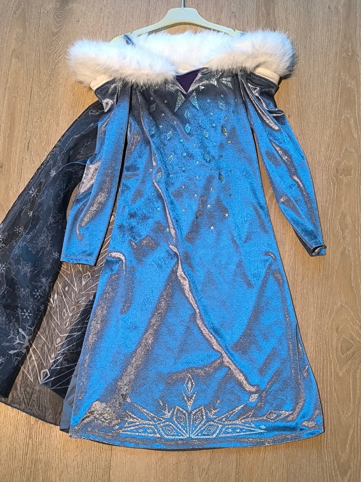 Frozen Elsa jurk H&M nieuw 6-7 jaar Halloween verkleed, Ophalen of Verzenden, Nieuw, 122 t/m 128, Meisje