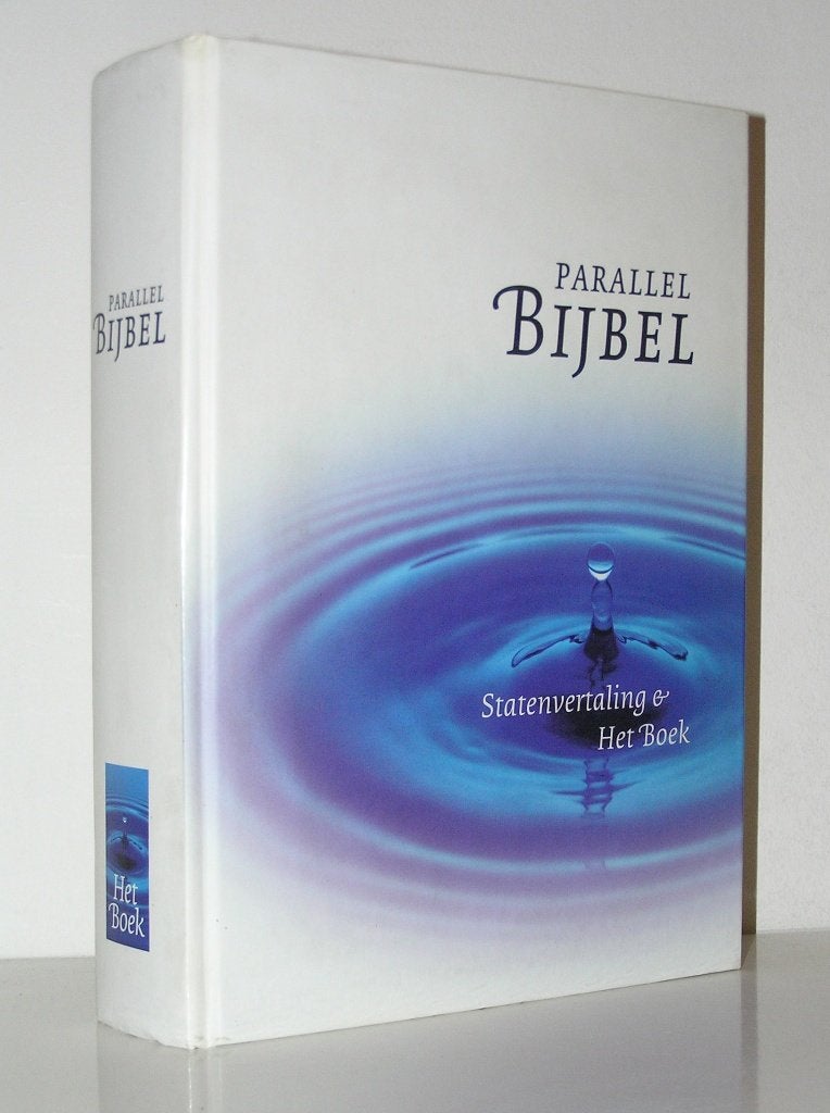 Parallel bijbel - Statenvertaling en Het Boek (hardcover), Ophalen of Verzenden, Zo goed als nieuw, Christendom | Katholiek