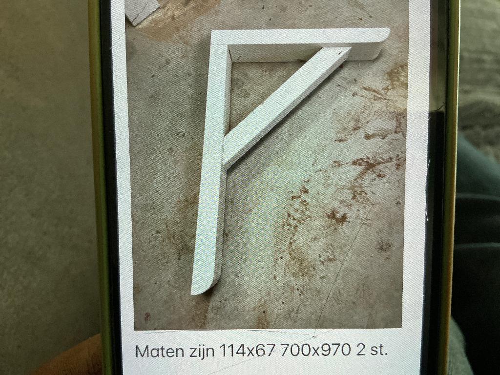 Steunen voor en luifel, Ophalen, Nieuw, Minder dan 180 cm, Palen