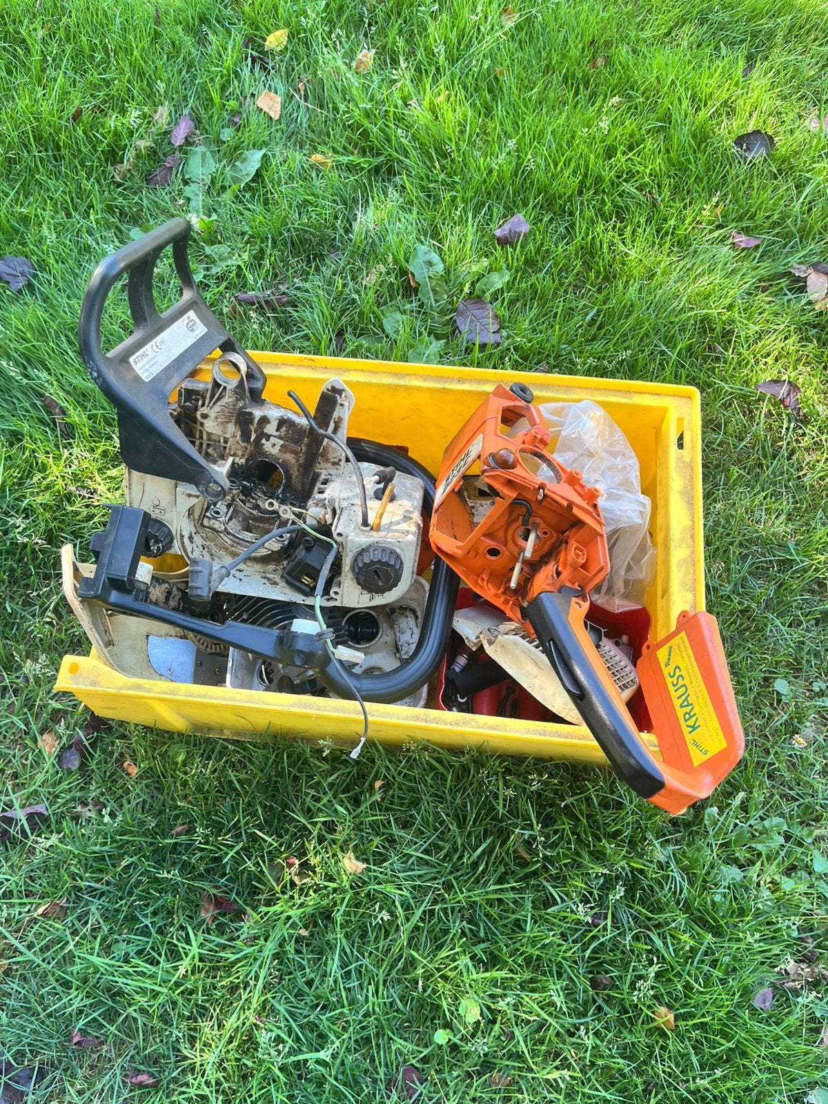 Stihl 023C motorzaag (Opknapper!), Ophalen, Gebruikt