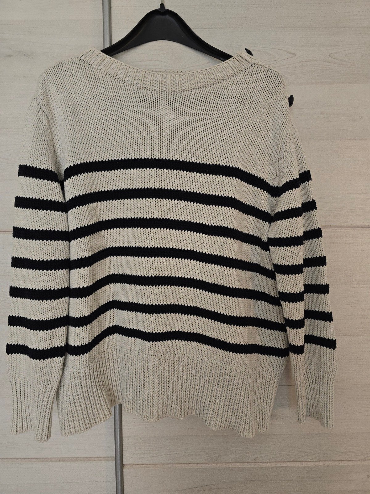 Zara, trui, oversized, Ophalen of Verzenden, Zo goed als nieuw, Wit