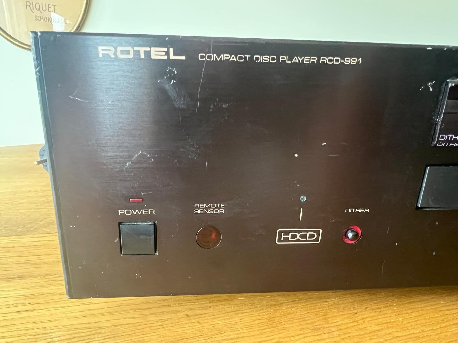 Rotel  compact cd speler, Audio, Rotel, Ophalen of Verzenden, Zo goed als nieuw