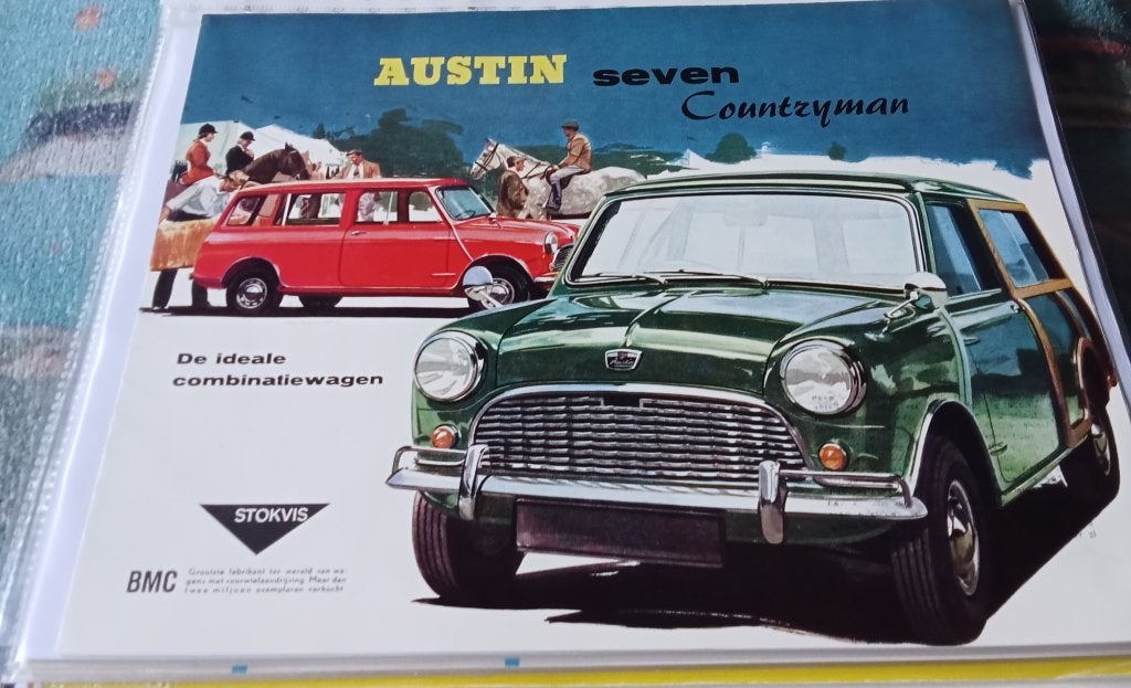 Austin Seven Countryman autofolder., Ophalen of Verzenden, Zo goed als nieuw, Overige merken