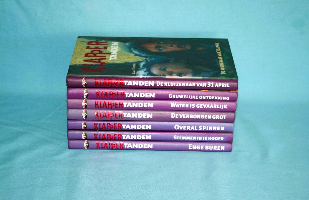 7 x Klappertanden Boeken - Ook los te koop, Boeken, Kinderboeken | Jeugd | 10 tot 12 jaar, Ophalen of Verzenden, Zo goed als nieuw