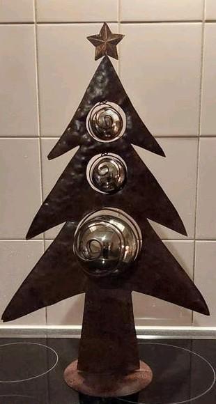 Design kerstboom metaal 56 cm, Diversen, Kerst, Ophalen of Verzenden, Gebruikt