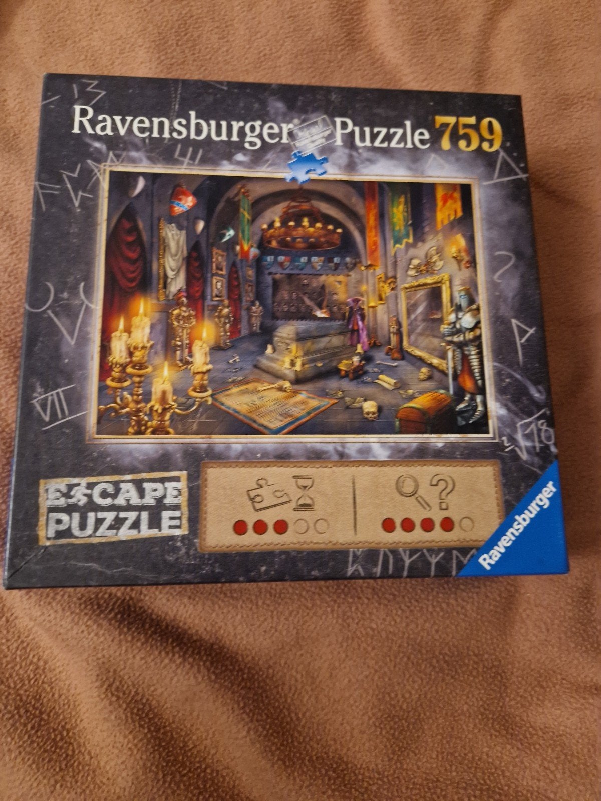 Ravensburger Escape Puzzle 759 Stukjes, Een of twee spelers, Ophalen of Verzenden, Gebruikt, Ravensburger