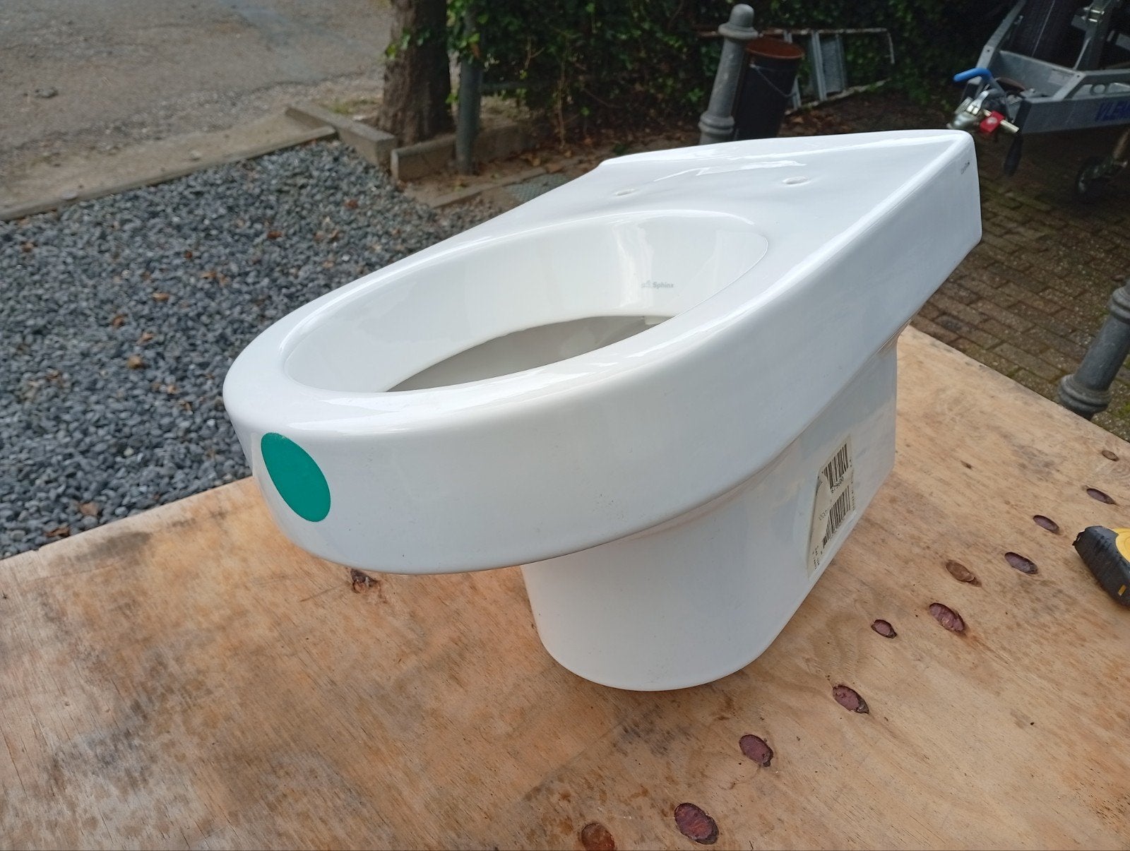 Sphinx Wc pot met bijpassende wc- bril (nieuw), Ophalen, Nieuw, Toilet