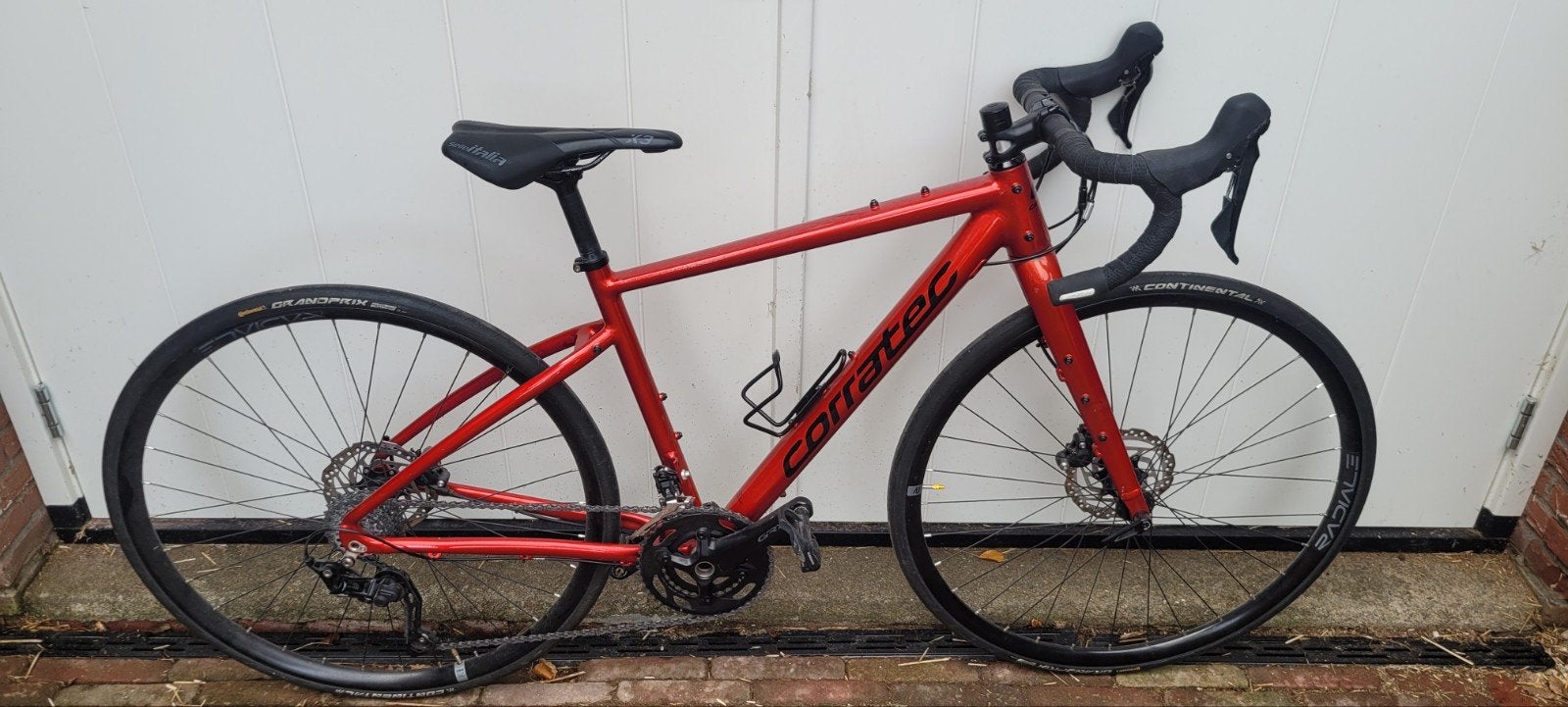 Corratec racefiets maat 46 voor weg, cross en gravel., Fietsen en Brommers, 28 inch, Gebruikt, Aluminium, Minder dan 49 cm