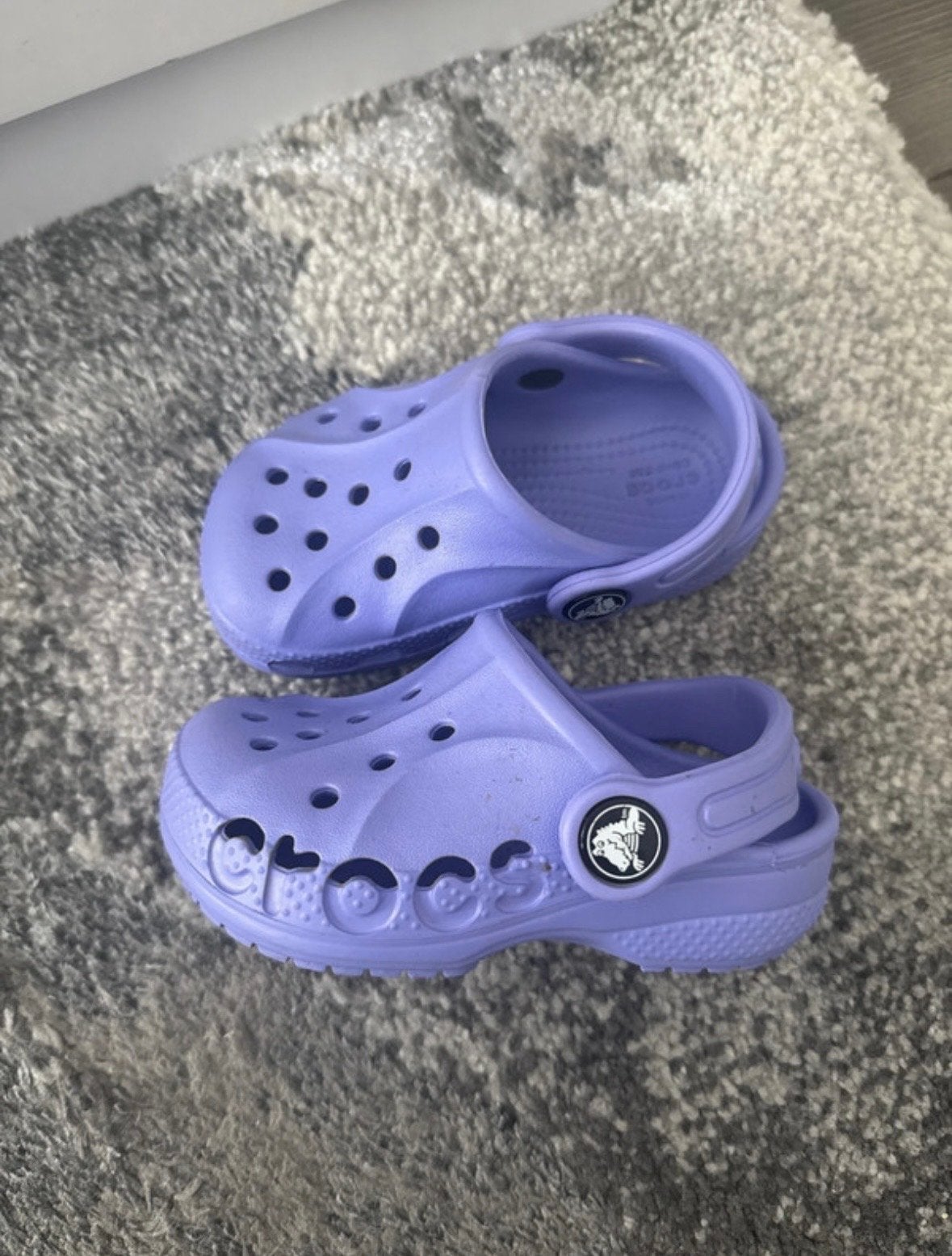 Crocs Clogs Maat 22-23 Paars, Ophalen, Gebruikt, Jongen of Meisje, Schoenen