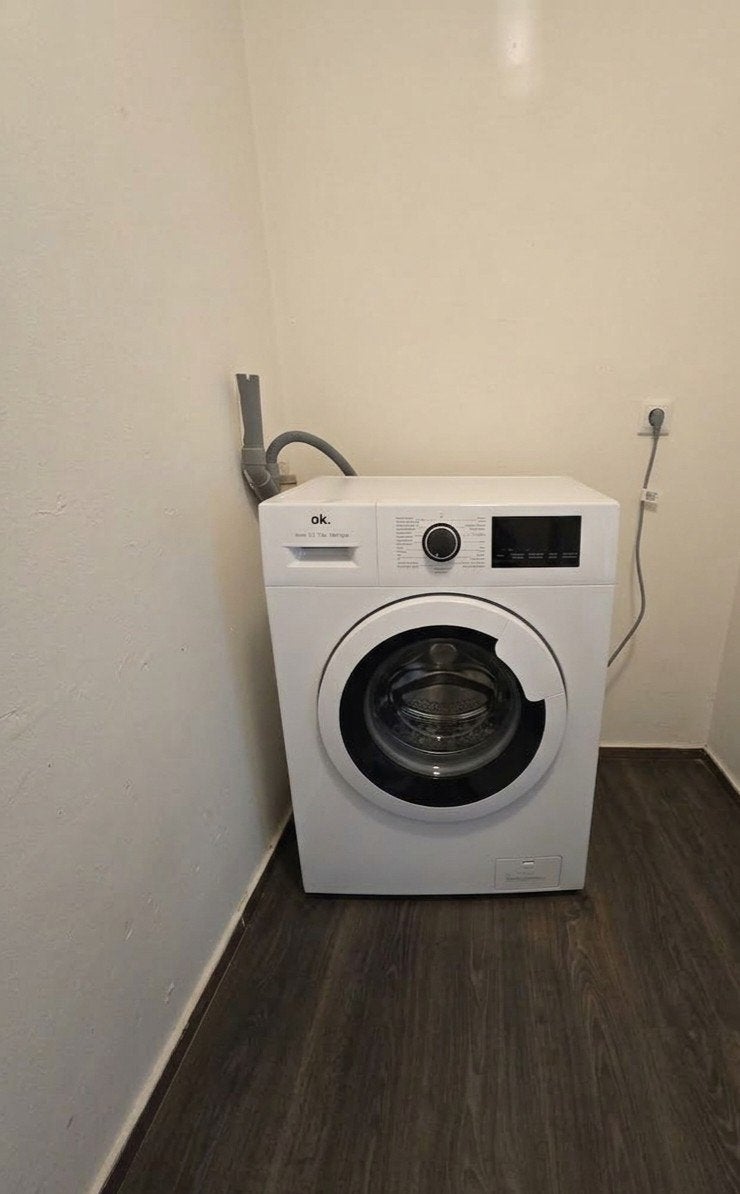 OK. Wasmachine - Voorlader - Wit - Goede staat, Ophalen, Gebruikt